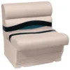 WISE SEATING 27" Premium Bench Seat, Navy/Cobalt