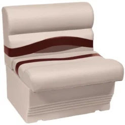 WISE SEATING 27" Premium Bench Seat, Wineberry/Manatee