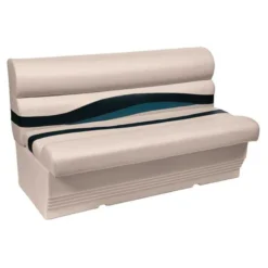 WISE SEATING 50"Premium Bench Seat, Navy/Cobalt