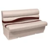 WISE SEATING 50"Premium Bench Seat, Wineberry/Manatee