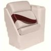 WISE SEATING Premium Right Lean Back Recliner, Wineberry/Manatee