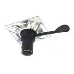 ATTWOOD Seat Mount Plated Steel, Right Handle