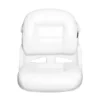 TEMPRESS Elite Fisherman's Armless Low Back Helm Seat, White