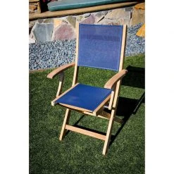 SEATEAK Bimini Teak Folding Deck Chair -West Marine Store 16225401 4 1500