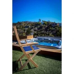 SEATEAK Bimini Teak Folding Deck Chair -West Marine Store 16225401 9 1500