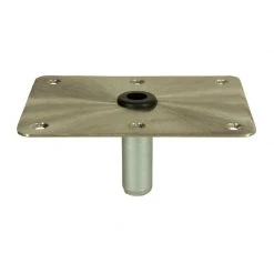 SPRINGFIELD 6" X 8" Threaded Square Base Satin Finish