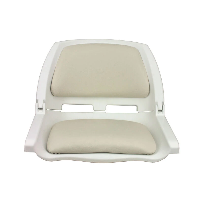 SPRINGFIELD Traveler Folding Seat, White Upholstery With White Shell 4 SPRINGFIELD Traveler Folding Seat, White Upholstery With White Shell - Image 4