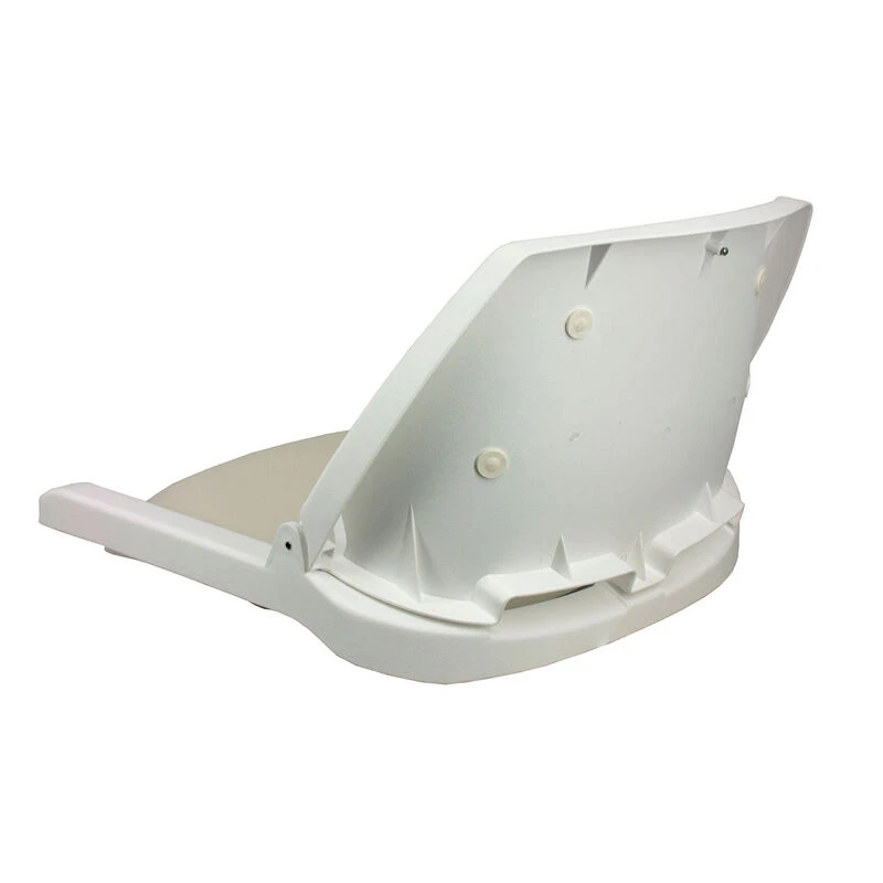 SPRINGFIELD Traveler Folding Seat, White Upholstery With White Shell 2 SPRINGFIELD Traveler Folding Seat, White Upholstery With White Shell - Image 2