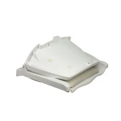 SPRINGFIELD Traveler Folding Seat, White Upholstery With White Shell