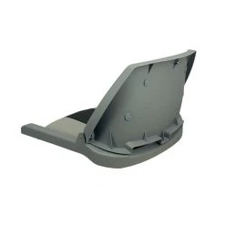 SPRINGFIELD Traveler Folding Seat, Charcoal And Gray Upholstery With Gray Shell -West Marine Store 17071531 3 1500