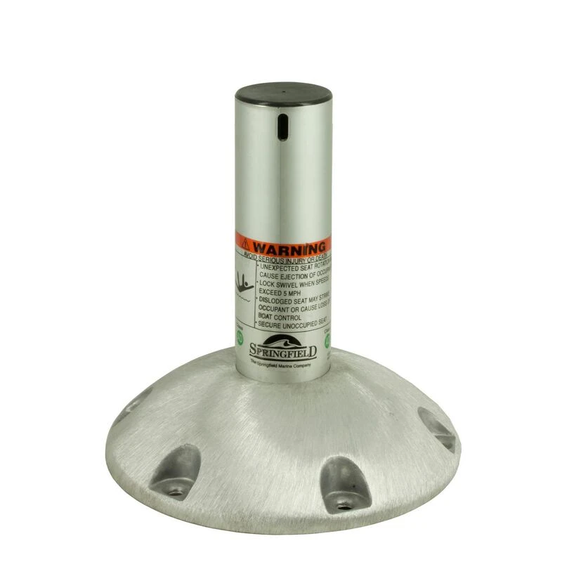 SPRINGFIELD 9" H X 2 3/8" Explorer Fixed Height Locking Pedestal 1 SPRINGFIELD 9" H X 2 3/8" Explorer Fixed Height Locking Pedestal