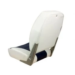 SPRINGFIELD Blue and White High Back Folding Seat -West Marine Store 17072075 3 1500