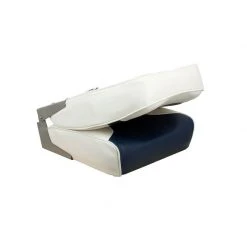 SPRINGFIELD Blue and White High Back Folding Seat -West Marine Store 17072075 4 1500