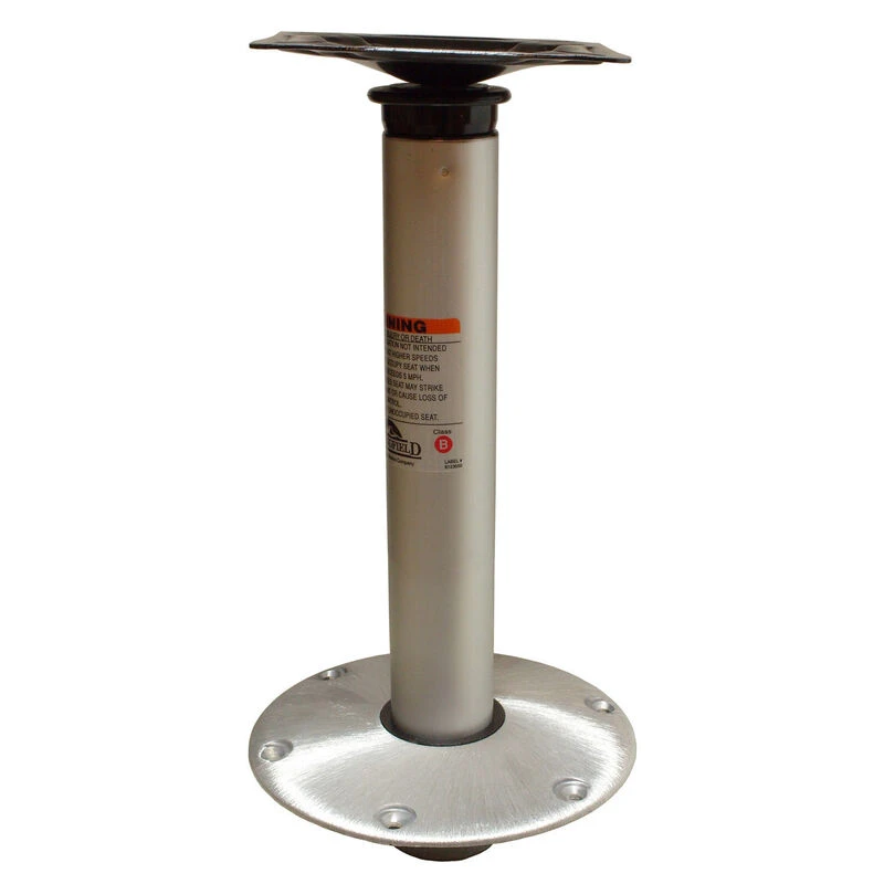 SPRINGFIELD 9" Hi-Lo Plug-In Pedestal Seat, 3-Piece 1 SPRINGFIELD 9" Hi-Lo Plug-In Pedestal Seat, 3-Piece