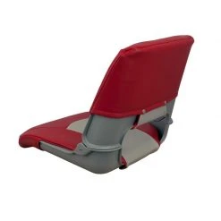 SPRINGFIELD Skipper Folding Seat, Red And Gray Upholstery With Gray Shell -West Marine Store 17072893 3 1500
