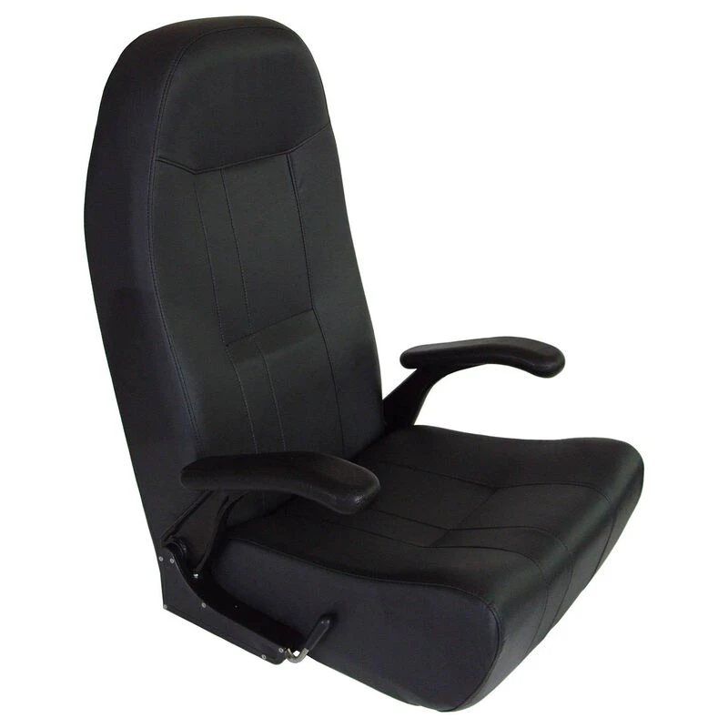 SPRINGFIELD Norwegian Helm Seat with Black Upholstery 1 SPRINGFIELD Norwegian Helm Seat with Black Upholstery