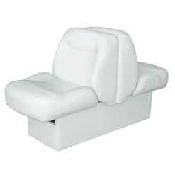 WISE SEATING 10" Base Lounge with Z-Bar, White