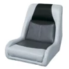 WISE SEATING Blast-Off Bucket Seat, Gray/Charcoal/Black