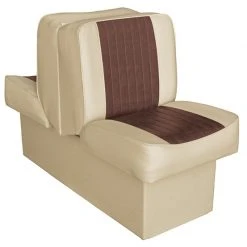 WISE SEATING 10" Base Run-a-Bout Lounge Seat, Sand/Brown