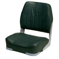 WISE SEATING Low Back Boat Seat, Green