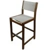 SEATEAK Dunes Bar Chair with White Durasling Fabric