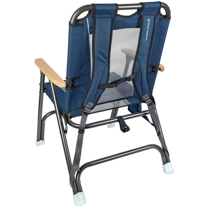 WEST MARINE Comfort Plus Crew Deck Chair 2 WEST MARINE Comfort Plus Crew Deck Chair - Image 2