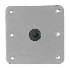 ATTWOOD 7" X 7" Lock-N-Pin Stainless Steel Base Plate