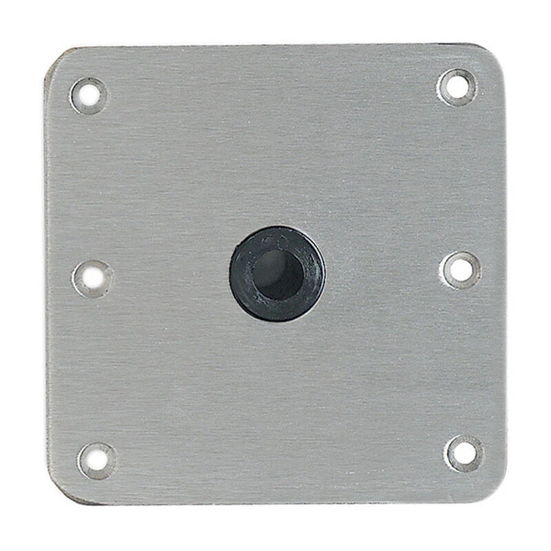 ATTWOOD 7" X 7" Lock-N-Pin Stainless Steel Base Plate 1 ATTWOOD 7" X 7" Lock-N-Pin Stainless Steel Base Plate