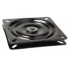 ATTWOOD Black Powder Coated Seat Swivel, 0&deg; Tilt