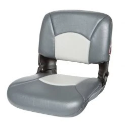 TEMPRESS All-Weather Folding Seat, High Back, Charcoal/Gray -West Marine Store 9409764 3 1500.05092019040032