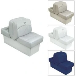 WISE SEATING Deluxe Lounge Seat, White